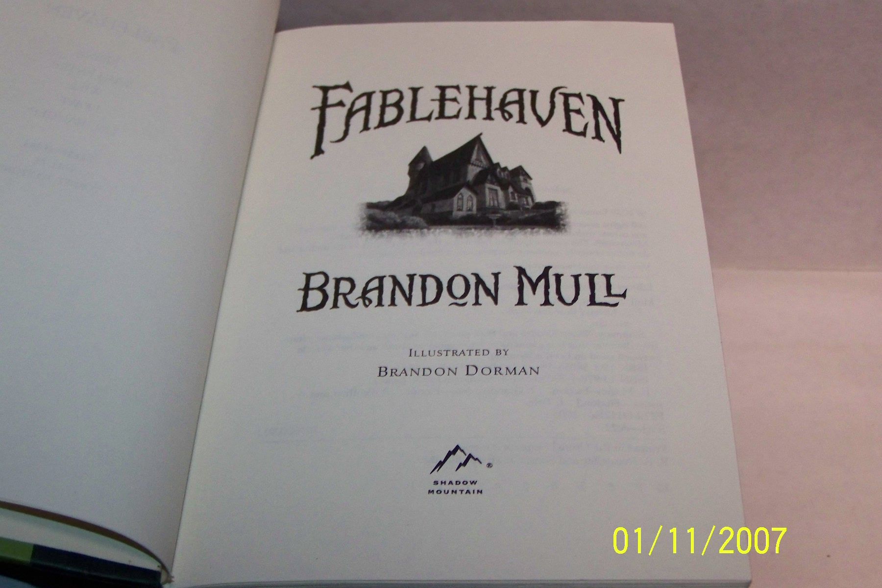 Fablehaven Series [5 Volumes] by Brandon Mull - Signed First Edition ...