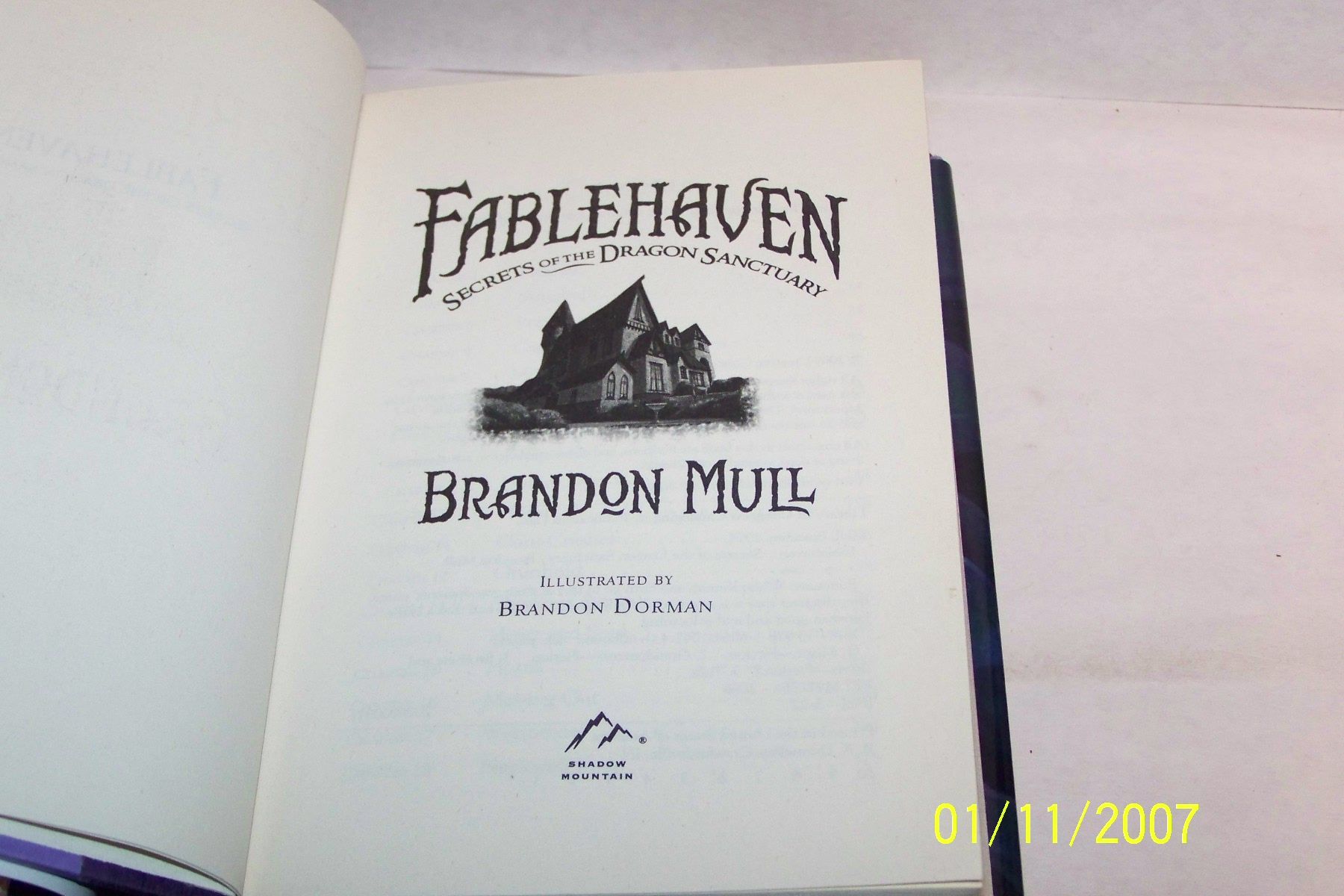 Fablehaven Series [5 Volumes] by Brandon Mull - Signed First Edition ...