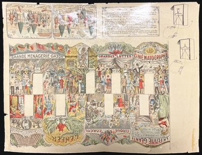 Paris: Saussine, 1900. Very good to fine. Some chipping, paper toned and beginning to brittle. Delic...