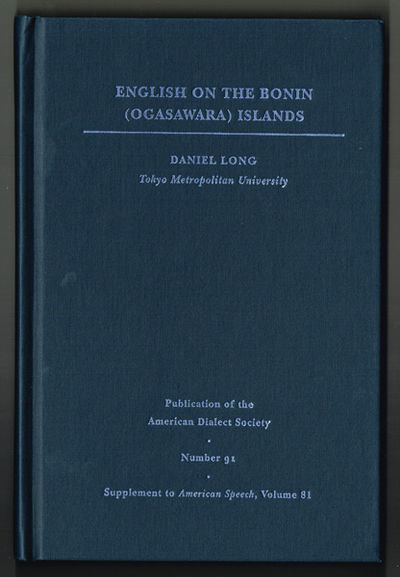 English on the Bonin (Ogasawara) Islands.