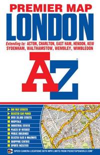 LONDON A-Z PREMIER MAP [New 12th edition] (A-Z Premier Street Maps)
