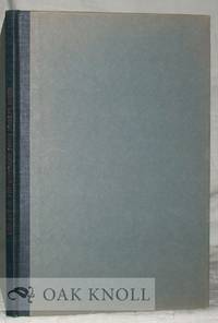 CATALOGUE OF THE LIBRARY OF THE REVEREND JAMES WARLEY MILES REPRINTED FROM THE ONLY SURVIVING COPY OF THE CHARLESTON EDITION OF 1854