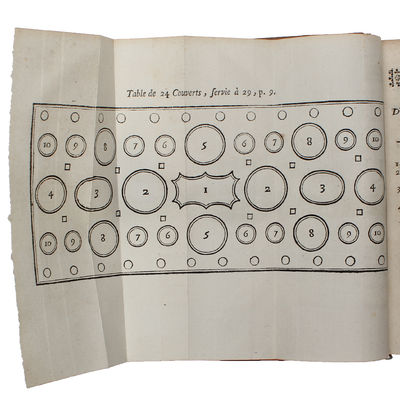 La nouvelle cuisine avec de nouveaux desseins de tables et vingt-quatre menus. 3 vols.  - [INVENTING THE "NOUVELLE CUISINE"] (photo 3)