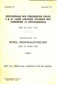 Upplysningar och föreskrifter enligt 8 § av lagen…