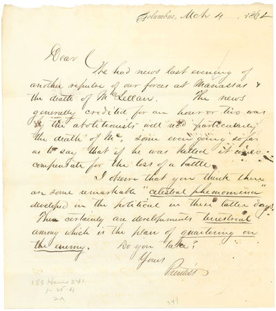 Celebrating a Report of McClellan's Death