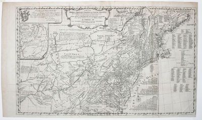 A Map of the Middle British Colonies In North America...March 25th, 1776