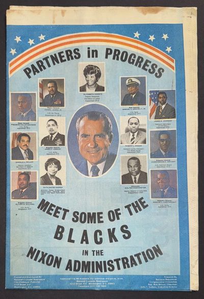 Partners in progress; meet some of the Blacks in the Nixon Administration