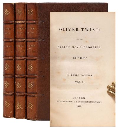 Oliver Twist; or, The Parish Boy's Progress (in 3 vols.)