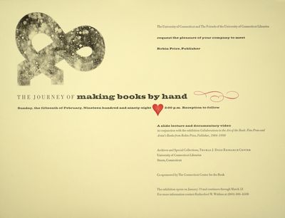 The journey of making books by hand ... a slide lecture and documentary video