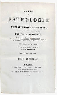 Cours de Pathologie et de therapeutique generales professe a? la Faculte de medecine de Paris.