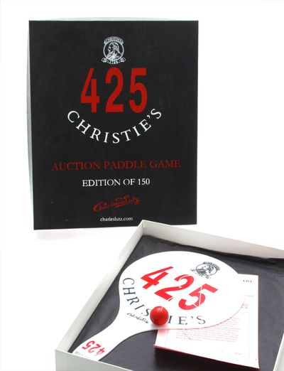Christies Auction Paddle Game, 2010 - SIGNED and…