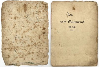 Original 1818 Manuscript with...; (photo 1)