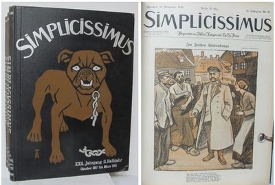 Simplicissimus. 21- 22 Jahrgang Erstes Halbjahr…