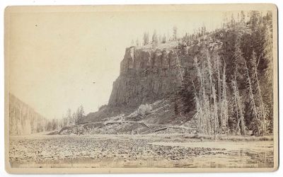 Obsidian Cliff from Beaver Lake