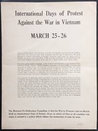image of International Days of Protest Against the War in Vietnam: March 25-26