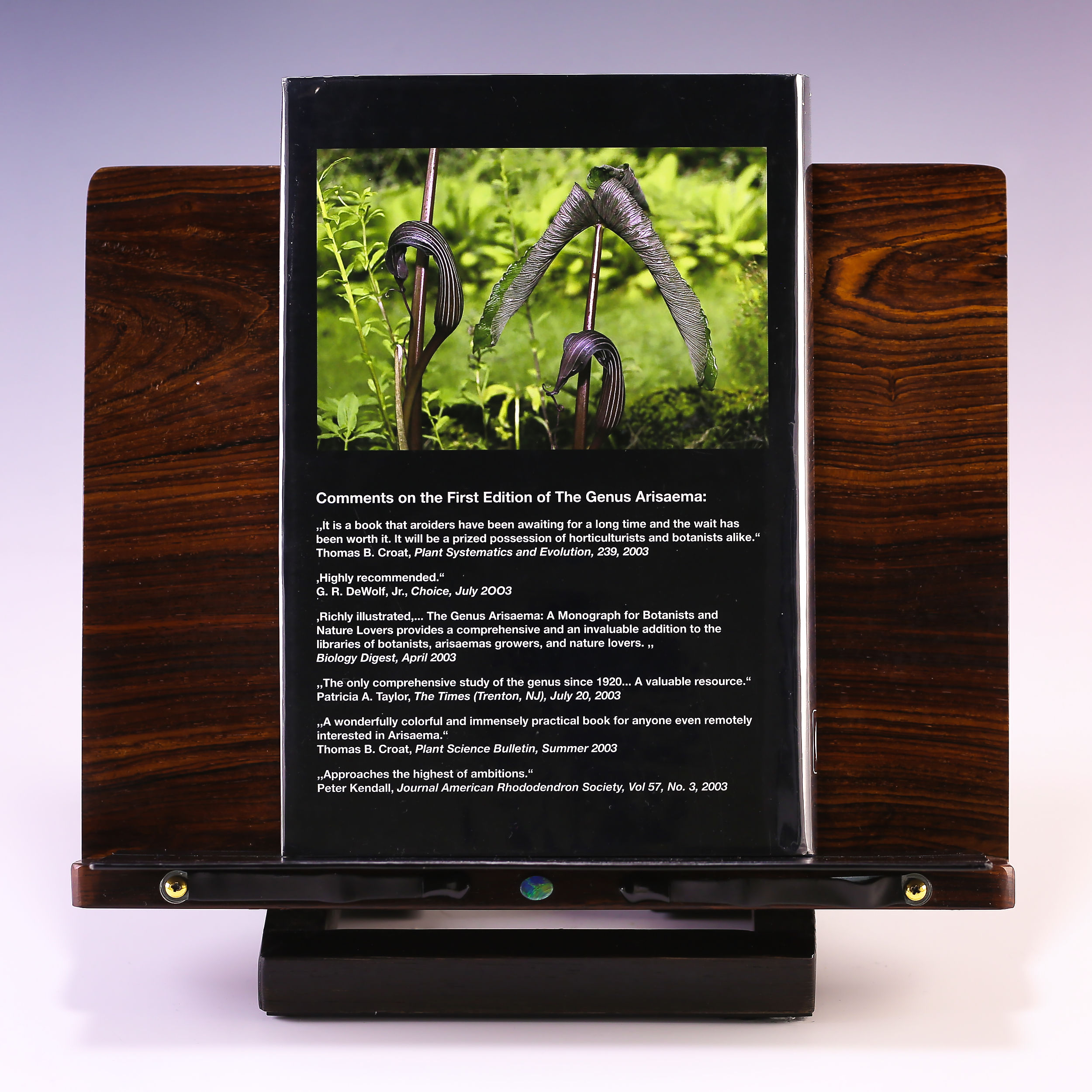 The Genus Arisaema: A Monograph for Botanists and Nature Lovers by