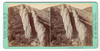 Devil's Slide, Front View. Union Pacific R. R. [Stereoview]