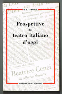 Prospettive del teatro italiano d'oggi.
