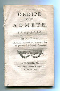 Oedipe chez Admete, tragédie.