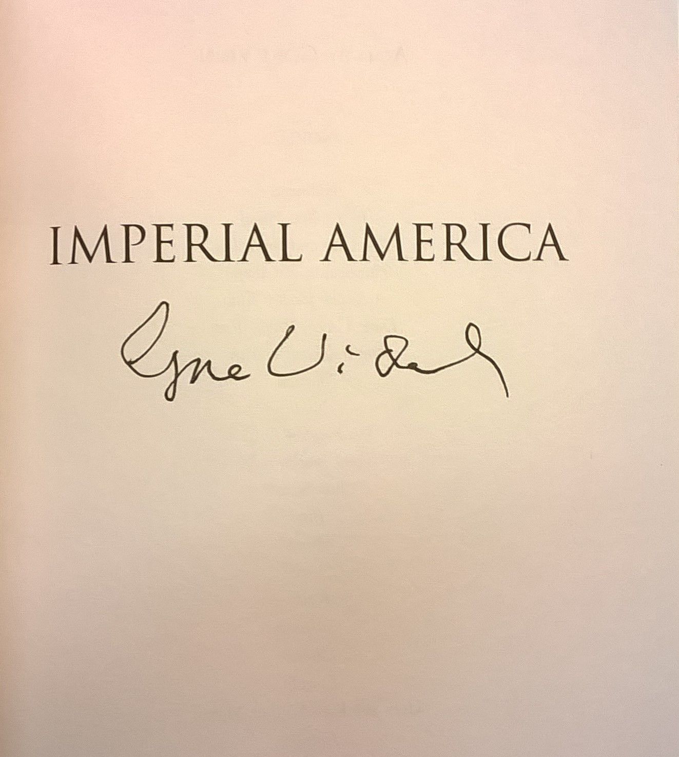 BIBLIO | Imperial America: Reflections on the United States of America ...