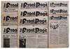 The Front Page [Broken run of 11 issues]