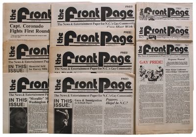 The Front Page [Broken run of 11 issues]