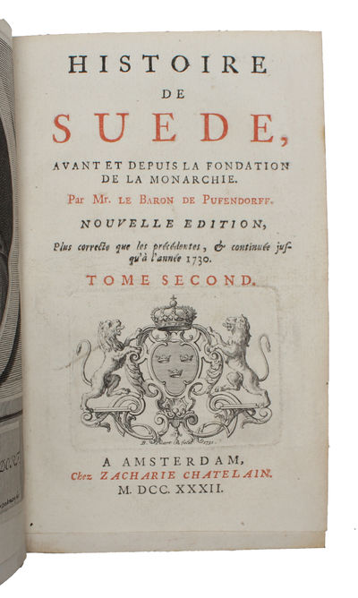 Histoire de Suede, avant et depuis la fondation de la Monarchie. Nouvelle Edition. 3 vols. (photo 3)