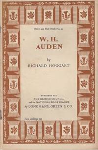 W.H. Auden by Hoggart, Richard - 1957