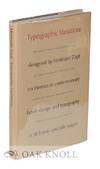Typographic Variations Designed By Hermann Zapf On Themes In Contemporary Book Design and Typography In 78 Book and Title Pages