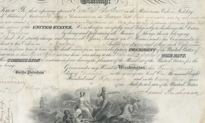 President James Buchanan Returns Wilkes Expedition Hero Commander Andrew K. Long to the Active List