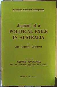 Journal of a political exile in Australia