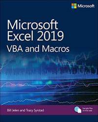 Microsoft Excel 2019 VBA and Macros (Business Skills)