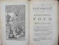 THE RAPE OF THE LOCK: AN HEROI-COMICAL POEM. IN FIVE CANTOS and A KEY TO THE LOCK: OR, A TREATISE...