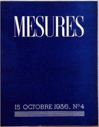 MESURES, 15 Octobre 1936, No.4