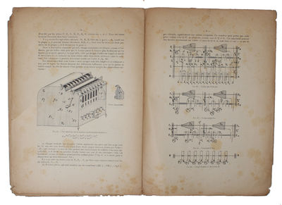 Sur la constuction des machines algébriques. Extrait de la Revue de Mécanique, nos de septembre-octobre 1901. - [THE BIRTH OF COMPUTING - TORRES QUEVEDO'S CALCULATING MACHINES] (photo 6)