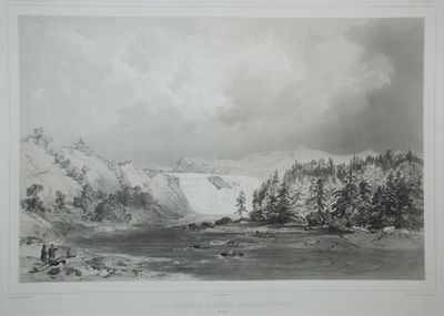Chute supérieure de la cascade de Leer-Foss, près…