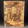 INTAGLIO-PRINTED VELLUM BINDING; (photo 1)