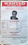 FBI Wanted Poster-original,posted flyer no.627 Tarek Ahmed El-Zoghpy