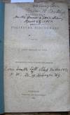 Machiavelli's Political Discourses Upon the First Decade of Livy. Interspersed with Various Reflections by 1469-1527 Niccolò - Paperback - 1840 - from The Owl at the Bridge (SKU: OB969)