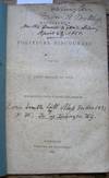 Machiavelli&#039;s Political Discourses Upon the First Decade of Livy. Interspersed with Various Reflections de Wickliffe, Robert, 1815?-1850. Machiavelli, NiccolÃ², 1469-1527 - 1840