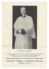 Promotional Flyer for the American College of Mechano-Therapy