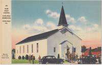 New Post Chapel, Carlisle Barracks, Carlisle, Pa, unused linen Postcard