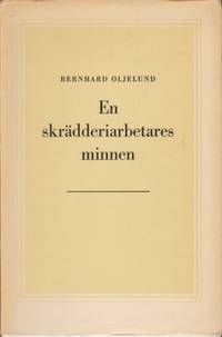 En skrädderiarbetares minnen.