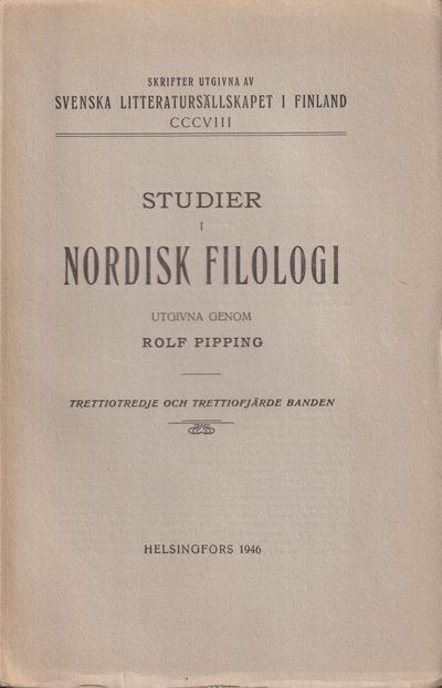 Studier över substantivböjningen i Finlands…