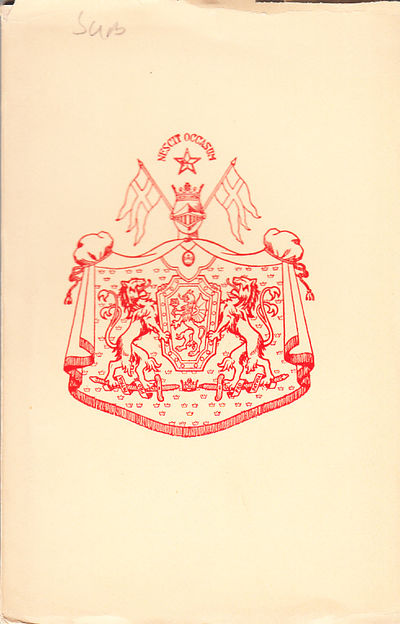 Sub Stella Septentrionali. Gothus Ignotus cum…