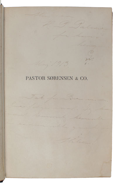 Pastor Sørensen & Co. En Redegørelse. - [DEDIKATIONSEKSEMPLAR.] (photo 3)
