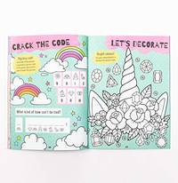 Unicorns & Fairy Friends A4 Scratch Art and Activity Book for Children, 4 Beautiful and...