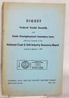 Digest: Federal social security and state unemployment insurance laws affecting members of the National coat and suit recovery board, revised to March 1, 1941