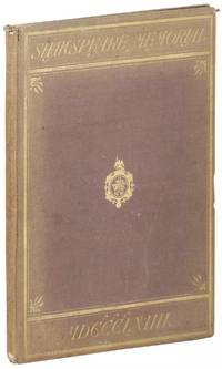 Shakspeare Memorial 1564 - 1864 [Shakespeare]