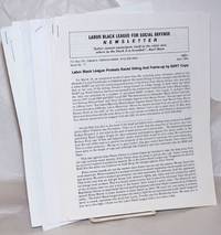 image of Labor Black League for Social Defense Newsletter: 13 issues